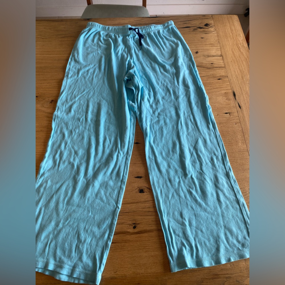 Gilligan & O'Malley Light Blue Pajama Pants women’s medium‎ Preloved